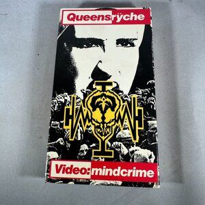 Queensryche Video Mindcrime VHS 1989 Rock Music Videos EMI Studio